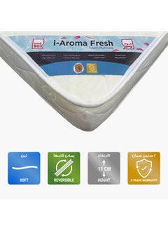 اشتري i-Aroma Fresh Single Foam Mattress 190x15x90 cm في السعودية