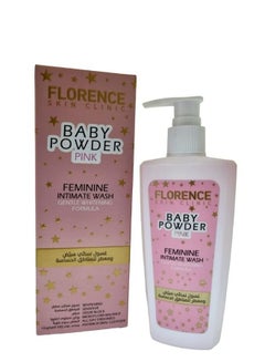 Buy Florence FEMININE WASH BABY POWDER PINK 200 ML in UAE