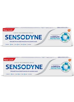 Buy 2PES Toothpaste For Sensitive Teeth Advanced Complete Protection 75ml in Saudi Arabia