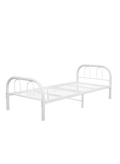 Buy Metal Bed Frame 90x190 cm: Elevate Your Sleep Space with Style and Durability in Saudi Arabia