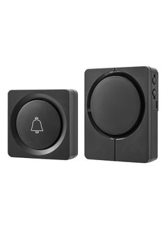 Buy Wireless Door Bell - Black in Saudi Arabia