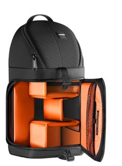 Buy Camera Backpack Case Durable Waterproof and Tear Proof with Padded Dividers in UAE