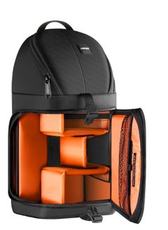 Buy Camera Backpack Case Durable Waterproof and Tear Proof with Padded Dividers in UAE