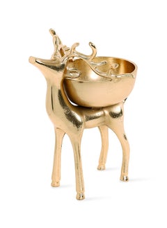 اشتري Joy Decor Bowl, Gold - 22x30 cm في الامارات