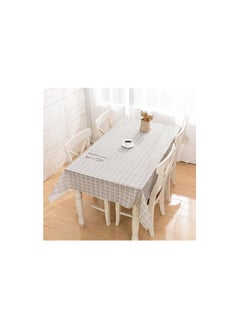 اشتري Gray Waterproof Tarpaulin Tablecloth For Dining Table في مصر