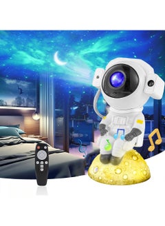 اشتري Music Star Projector Galaxy Projector Night Light  Astronaut Space Projector 9 Model With Timer And Remote Control Starry Sky Projector Nebula Ceiling LED Night Light في الامارات