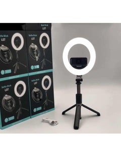 Buy L07 TikTok Selfie Ring Fill Light For iPhone Android With Tripod for Live Stream in UAE