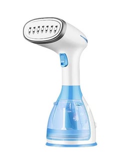 اشتري Mini Handheld Portable Garment Steamer 1.1 kg 1500 W CU-141 White/Blue في الامارات