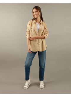 اشتري AE Long-Sleeve Button-Up Shirt في مصر