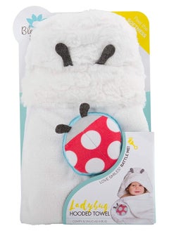 Buy Ladybug Hooded Bath Towel in Saudi Arabia