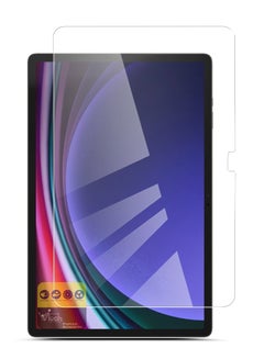 Buy 9H Ultra HD Tempered Glass Screen Protector For Samsung Galaxy Tab S9 Plus / S9+ 5G 12.4 Inch 2023 Clear in Saudi Arabia