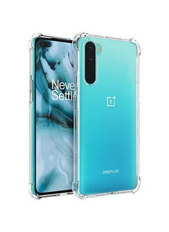 اشتري Oneplus Nord 5G Case，Oneplus Nord Case Clear Transparent Reinforced Corners TPU Shock-Absorption Flexible Cell Phone Cover for Oneplus NordClear في الامارات