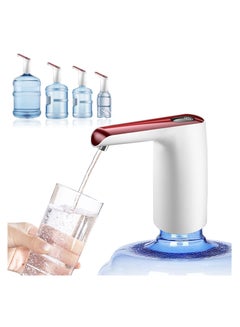 USB Rechargeable Electric Water Bottle Pump – Automatic Dispenser For 2-5 Gallon Jugs, Food-Grade Silicone Hose, Portable For Home Or Camping