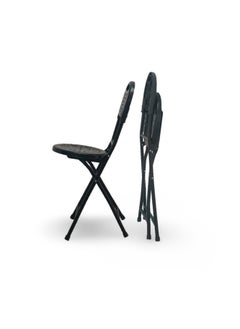 Buy Portable folding prayer chair – Black color in Egypt