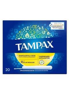 Buy Blue Box Regular Tampons 20 Pieces Pack in UAE