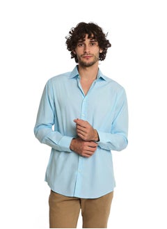 اشتري Fancy Regular Fit Long Sleeve Cotton Shirt في مصر