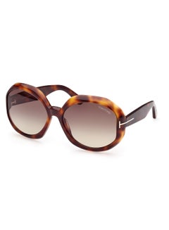 Buy Women's UV Protection Asymmetrical Sunglasses - FT101152B62 - Lens Size: 62 Mm in UAE