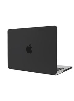 Buy Matte Case Compatible for MacBook Pro 14 inch Case A2442 Hard Shell Cover for 2021 MacBook Pro 14.2 - Black in UAE