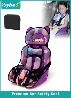 Buy Auto Child Safety Seat, Simple Car Portable Seat Belt, Foldable Car Seat Protection Travel Accessories for Kids 0-12, Car Seat Liner for Toddlers 3-5 in UAE