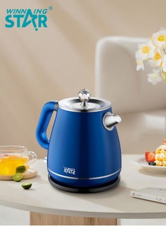 Buy Electric Kettle Coffee Kettle Tea Kettle 1.8L Double Wall Hot Water Boiler Heater Cool Touch Electric Teapot Auto Shut Off and Boil Dry Protection in Saudi Arabia