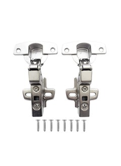 اشتري Hettich Sensys 8645I Th52 110 Degree Standard Hinge With Self Closing Mechanism Kitchen Cabinet Cupboard Door Inset Hinges 9071207 Soft Slow Close Fast Assembly Buffering Hinge Germany Brand Pack Of 2 في الامارات