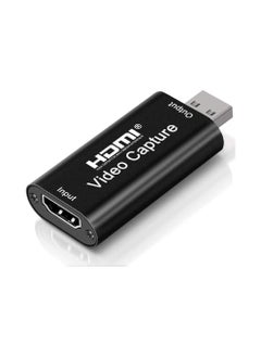 Buy Portable Audio Video Capture Cards, HDMI to USB 2.0 1080P 4K Record, Via DSLR Camcorder Action Cam for High Definition Acquisition, Live Broadcasting in UAE