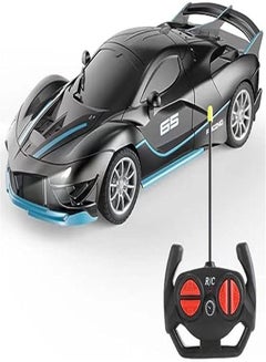 اشتري Goolsky Remote Control Car, RC Cars Xmas Gifts for Kids 1/18 Electric Racing Hobby Toy Car Black Model Vehicle for Boys Girls Adults with Controller في الامارات