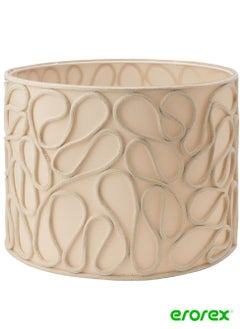 Buy Lamp shade rope pattern beige 42 cm in Saudi Arabia