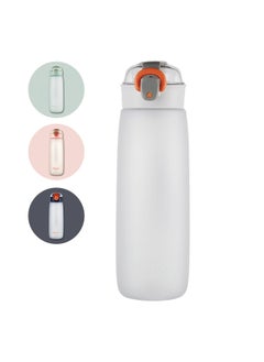 Buy SHOTAY 600 ML Kids & Adults Water Bottles Reusable Leak Proof BPA-Free with Lockable & Fast Flow, One Click Open. For Children School, Office, Gym, Outdoor and Sports White. in Saudi Arabia