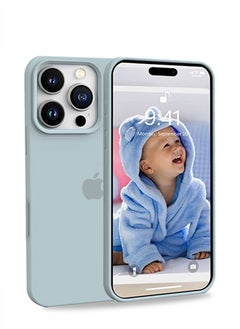 Buy iPhone 16 Pro Mobile Case Cover with Soft Liquid Silicone Protection Anti-Scratch Shockproof Accessories Slim Protective Back Cover with Comfortable Hold Touch Feeling and Anti-fingerprint in Saudi Arabia