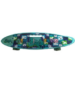 Buy Complete Skateboard with Carry Handles and Colorful LED Light Up Wheels for Kids Girls Boys Teens Beginners in Egypt