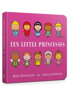 Buy Ten Little Princesses Board Book in UAE