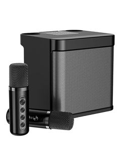 Buy Wireless Karaoke Machine: Dual Microphones, Bluetooth PA Speaker for All-Ages Indoor and Outdoor Parties - Family Entertainment at Its Best in UAE