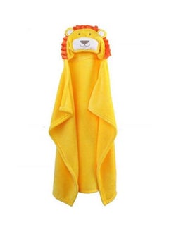 Buy Animal Shaped Polyester Bath Towel With Hood in UAE