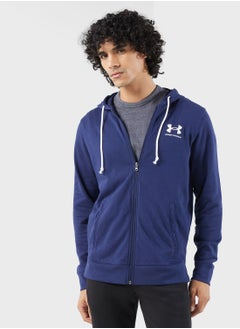 Buy Rival Terry Logo Full Zip Hoodie in Saudi Arabia