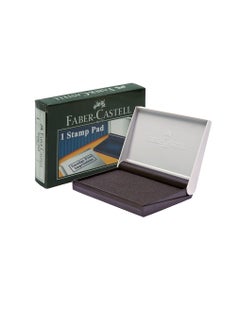 Buy Faber Castell Stamp Pad Suitable For All Kinds Of Rubber Stamps Black in UAE