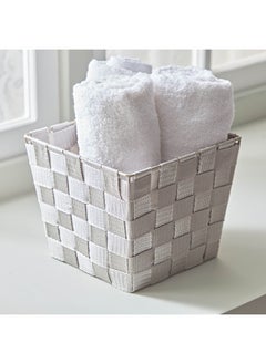 Buy Strap Storage Basket 19 x 16 x 19 cm in UAE