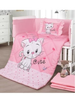 Buy 5-Piece Baby Crib Bedding Set in Saudi Arabia