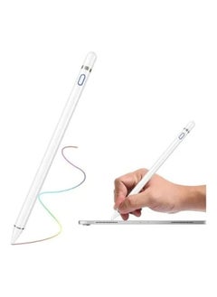 اشتري High Tech Smart Stylus Pen For iPad/ Tab/ Mediapad White في الامارات