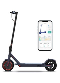 Buy Electric Scooter - 500W motor, maximum range 40-50KM, maximum speed 30KM/H, maximum load 150kg, adult portable folding commuter electric scooter with dual braking system and app control in Saudi Arabia