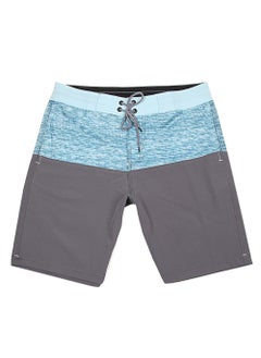 Buy 2023 Quick-Dry Surf Shorts Elastic Waterproof Floral Mens Swimwear 145 Gray in Saudi Arabia