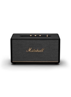 اشتري Stanmore III 50W Premium Home Wireless Speaker with Bluetooth 5.2 and Multiple Inputs - Enjoy signature Marshall sound | Black في الامارات