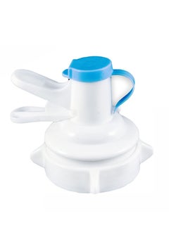 Buy Water Dispenser Valve for 55mm Crown Top Drinking Bottle, Manual Reusable Water Jug Cap Plastic Device, Includes Lid Dirt Protector Blue (Not Fits for Threaded Crown Tops) in Saudi Arabia