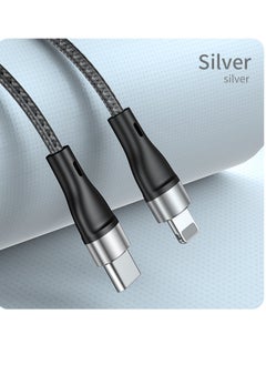 Buy Iphone Cable Type-C Silver in Saudi Arabia