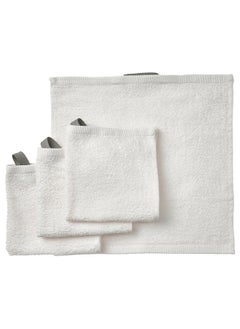 Buy Washcloth White 30X30 Cm in Saudi Arabia