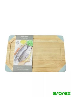 Buy Natural Wood Food Cutting Board 40x27x1.8 centimeter in Saudi Arabia