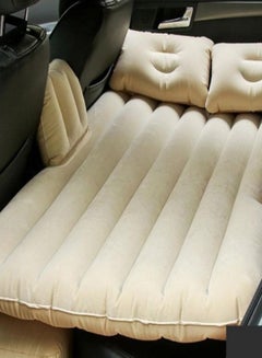 اشتري سرير نوم قابل للنفخ للسفر بالسيارة - بيج في الامارات