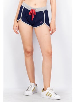 Buy Women Sportswear Fit Shorts, Blue in UAE