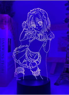 Buy pretty Newest Anime High School DxD Figure 3D Light Child GirlsHigh School DxD Multicolor Night Lights Birthday Gift Room 3D Lamp Manga Present Manga Anime High School DxD Kids Room Decor in UAE