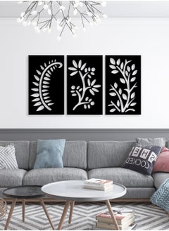 Buy 3 plants Wood Wall Art in Egypt